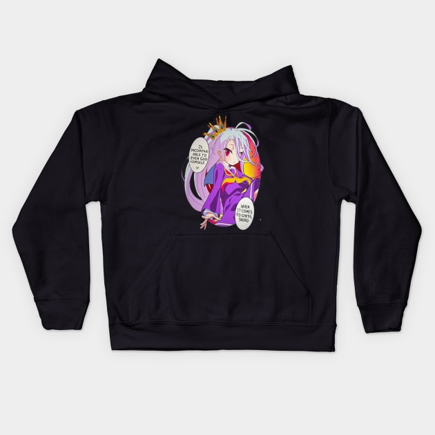 no game no life Kids Hoodie by sample the dragon